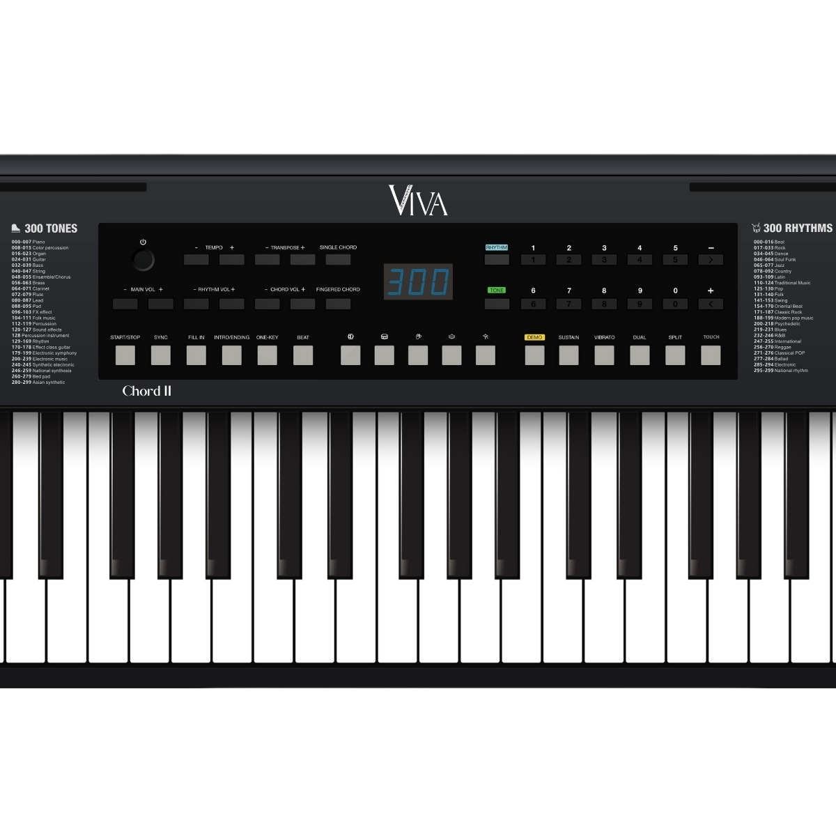Viva Chord II Keyboard Pack
